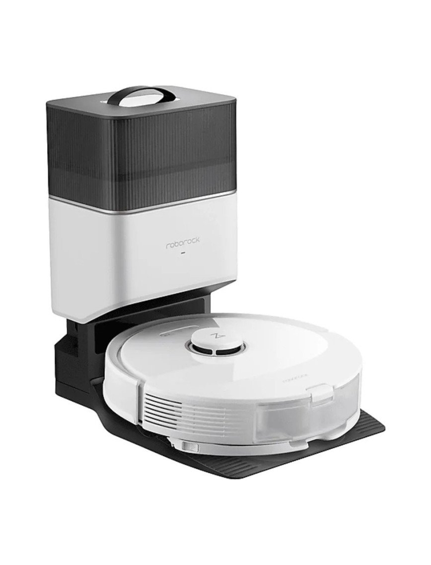 Roborock Q8 Max Plus Çöp Istasyonlu 5500PA Emiş Güçü Akıllı Robot Süpürge - Beyaz